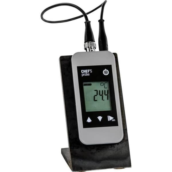 LH - Ludwig Heer CHEFS-PROBE-S-800-1.5 Temperaturmätare -200 - 450 °C Pt1000-sond