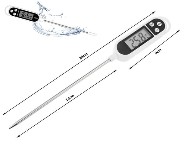 Digital Köttermometer - Termometer för mat & vätska