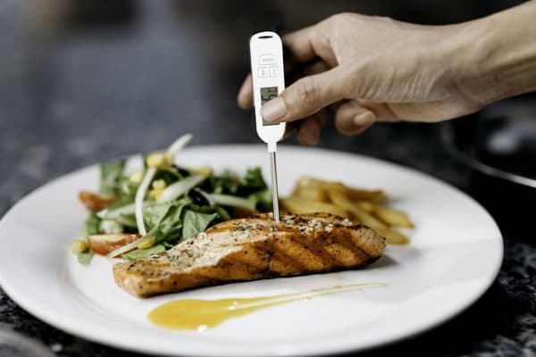 Lcd digital kökstermometer vinköttsond