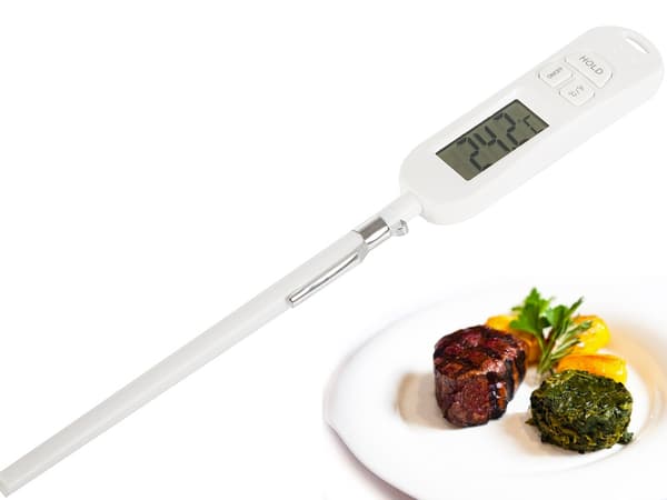Lcd digital kökstermometer vinköttsond
