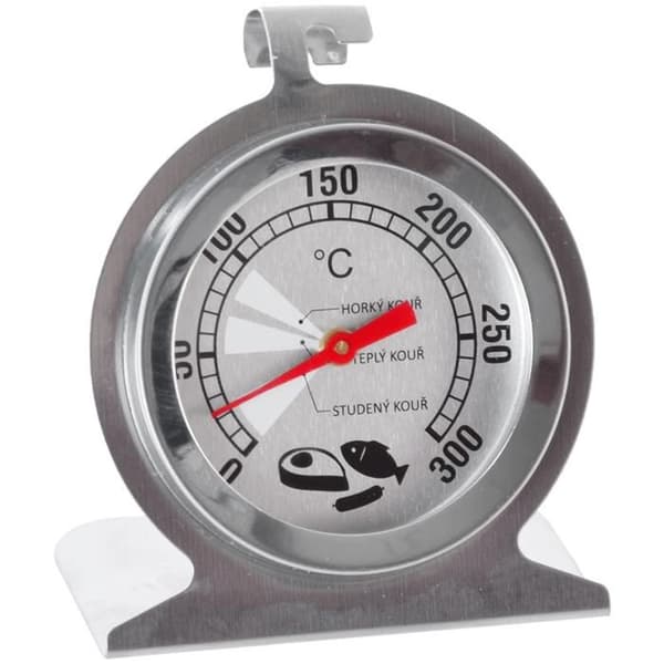 Termometer för stålugn upp till 300°c 4x6x7 Cm med krok
