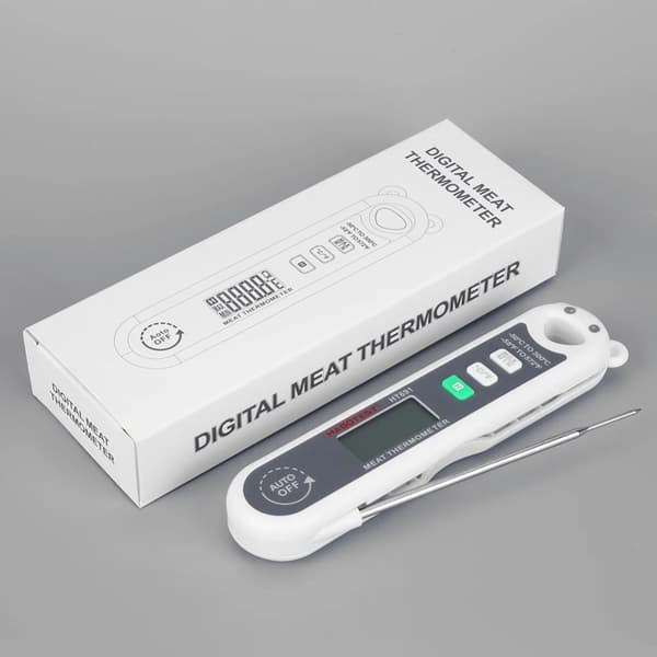 DIGITAL KÖKSTERMOMETER FÖR MAT KÖTTTILKNING JUSTERBAR -50 +300°C