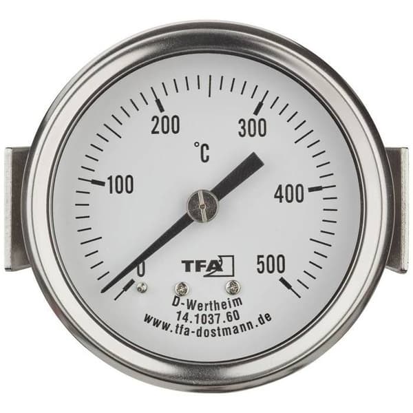 TFA Dostmann 14.1037.60 Grilltermometer rostfritt stål