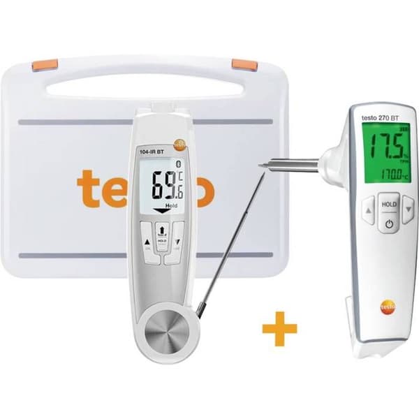 testo 0563 0102 Matoljetestare +40 - +200 °C PTC-sond HACCP-kompatibel, IP65