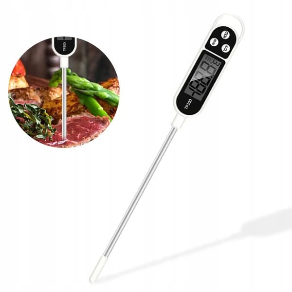 KÖKSTERMOMETER MED SOND FÖR GRILLKÖTTVATTEN