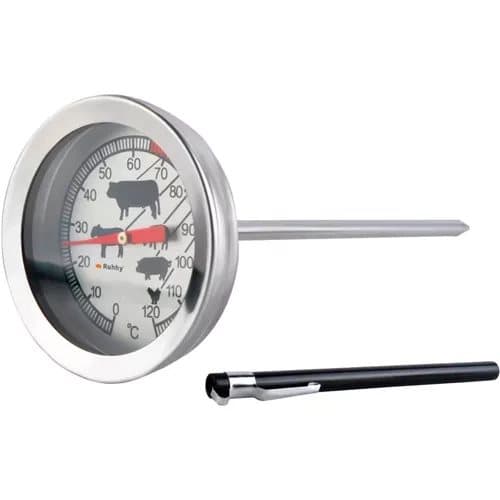 Stegetermometer | Analog kødtermometer i rustfrit stål