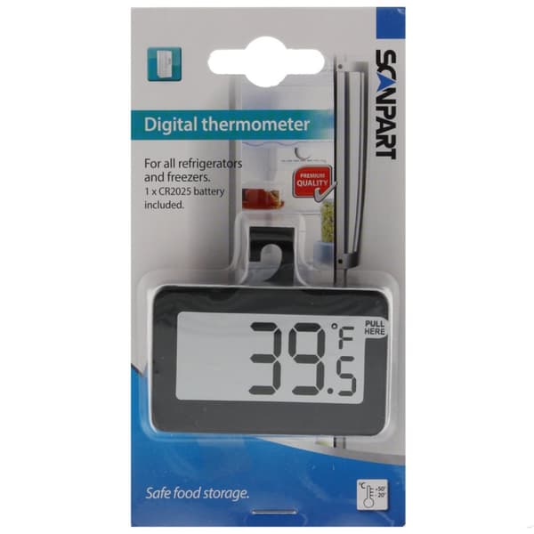 Scanpart Digitalt Køleskab Termometer -20/ +50?