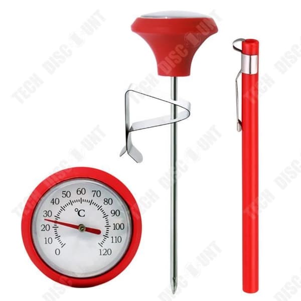 TD® Kaffe Mjölk BBQ Mattermometer Rostfritt stål Utekök Matlagning BBQ Termometer Vattentermometer