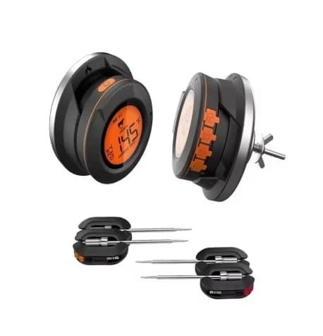 Bluetooth BBQ-termometer, 4 prober stöd, brett temperaturområde,4 sond