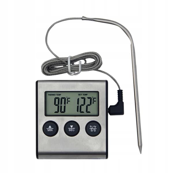 RÖKTERMOMETER Stekning GRILL SOND TIMER