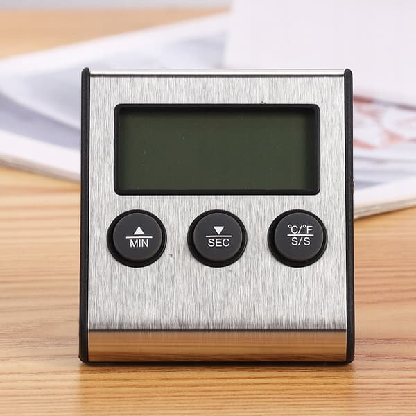 RÖKTERMOMETER Stekning GRILL SOND TIMER