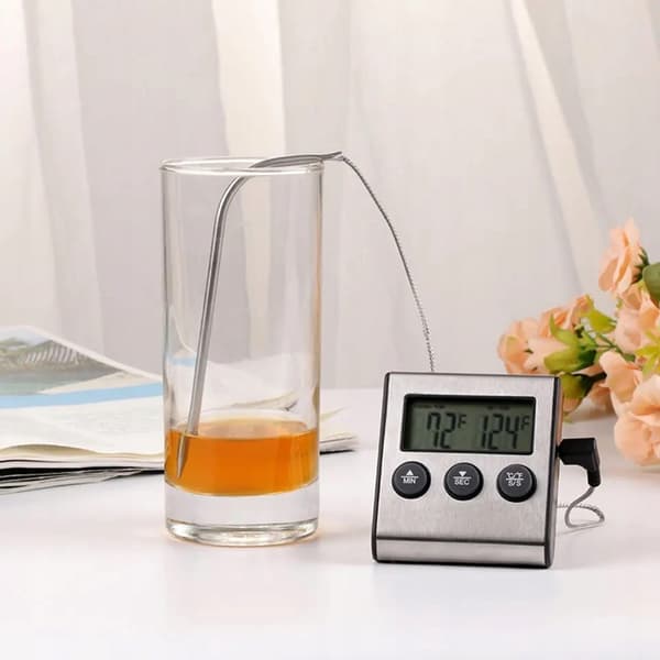 RÖKTERMOMETER Stekning GRILL SOND TIMER