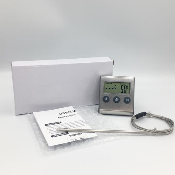 RÖKTERMOMETER Stekning GRILL SOND TIMER