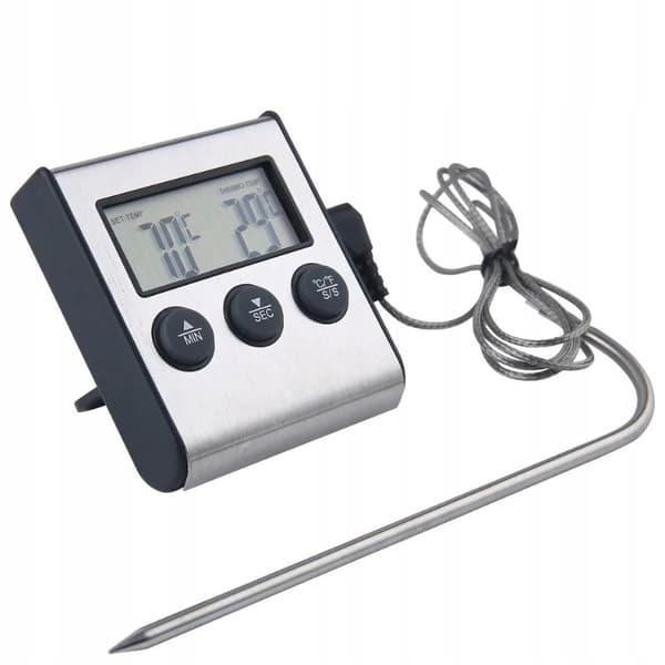 RÖKTERMOMETER Stekning GRILL SOND TIMER