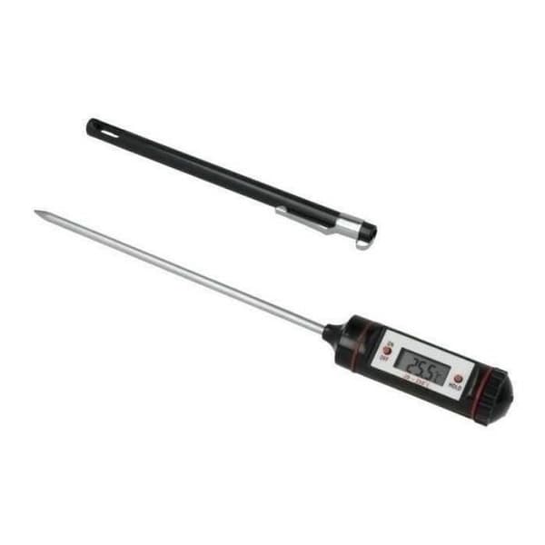 Elektronisk sondtermometer med skydd - METALTEX - 20,5 x 2 x 2 cm - Exakt mått '+/-1°c'