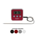 Miniatyrbild 2 av 6: Matlagningstermometer - EASY MAKE - Integrerad timer - Matlagningsvarning - Diverse färger