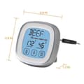 Miniatyrbild 4 av 4: Kökstermometer - sond - Dollatek matlagningsmätare - delB07QXQBPDN