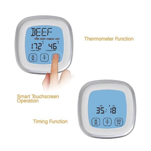 Kökstermometer - sond - Dollatek matlagningsmätare - delB07QXQBPDN