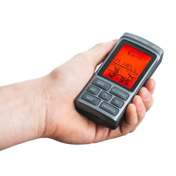 Kötttermometer - Trotec - BT40 - Trådlös - Kötttypval - Inbyggd timer