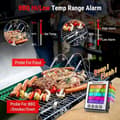 Miniatyrbild 4 av 4: ThermoPro TP17H Termometer Ugn Termometer för Matlagning med 4 Temperatursonder för Ugn Grill Bakning Ther