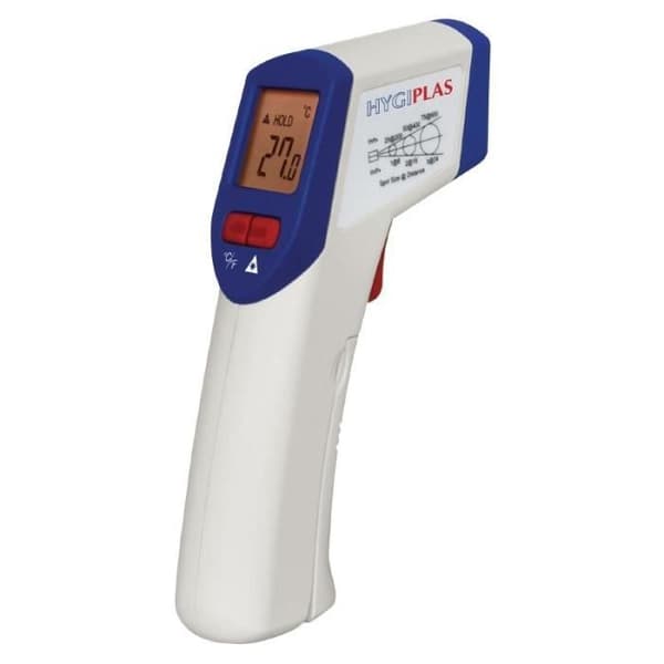 Mini infraröd termometer LCD-skärm - Hygiplas