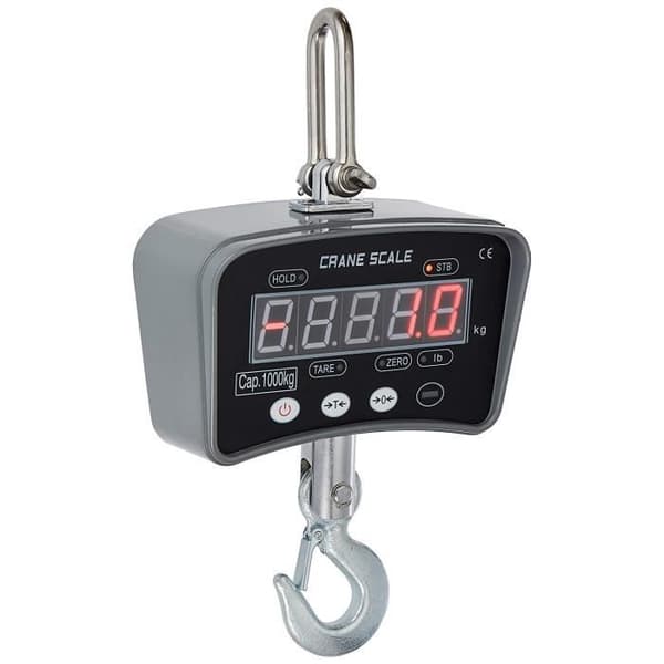 Digitalvåg - Kerbl - DigiScale 1000 - 1000 kg - Rostfritt stål - Justerbar visning