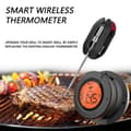 Miniatyrbild 2 av 8: 0-380°C smart Bluetooth matlagningstermometer med 4 sonder, grilltermometer med app-kontroll, avtagbar design
