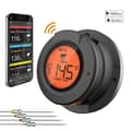 Miniatyrbild 1 av 8: 0-380°C smart Bluetooth matlagningstermometer med 4 sonder, grilltermometer med app-kontroll, avtagbar design