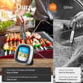 Miniatyrbild 3 av 5: Lollanda Kötttermometer med Touchskärm /Termometer för kött - LCD, Vattentät, Kök, för ugn, till barbequegrill och Grill