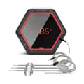 Miniatyrbild 2 av 2: Trådlös BBQ-termometer, Bluetooth-kompatibel, upp till 6 prober,6XS Röd 4 sensor