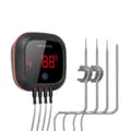 Miniatyrbild 1 av 2: Trådlös BBQ-termometer, Bluetooth-kompatibel, upp till 6 prober,4XS med 4 sensorer