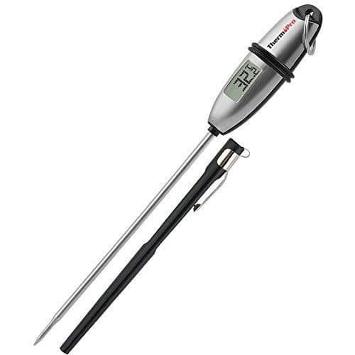 ThermoPro TP02S Digital Matlagningstermometer 5 sekunder Instant Termometer Termometer för varma drycker Mjölkkonf.
