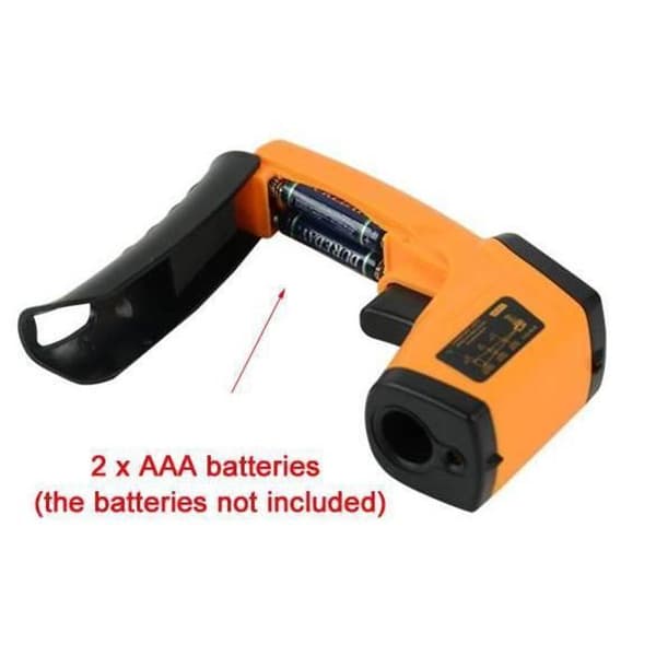 Beröringsfri temperatur LCD laser IR digital infraröd termometerpunkt GM320 -50~330 C