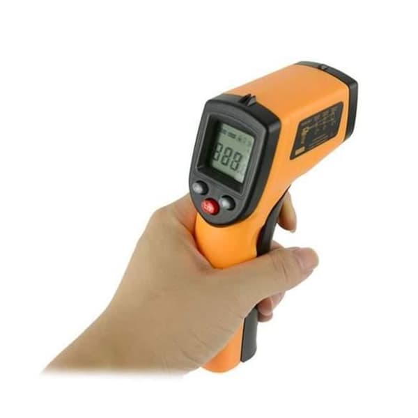 Beröringsfri temperatur LCD laser IR digital infraröd termometerpunkt GM320 -50~330 C