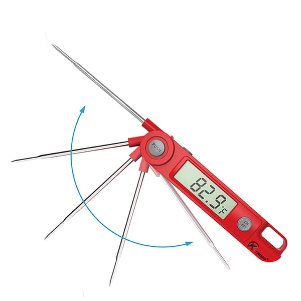 INF Digitalt mattermometer for kjøkken, grilling, kaffe og mer