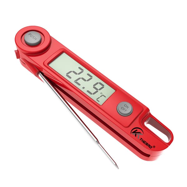 INF Digitalt mattermometer for kjøkken, grilling, kaffe og mer