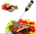 Miniatyrbild 1 av 6: OBOSOE Hushållstermometer Digital LCD Matlagningstermometer Injektionsgrilltermometer för stekning, matlagning, grill/grill, bakning