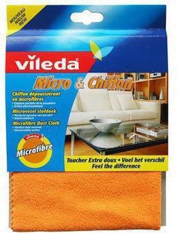 Vileda 4023103124967 puhdistusliina Mikrokuitu, polyesterioranssi 1 kpl