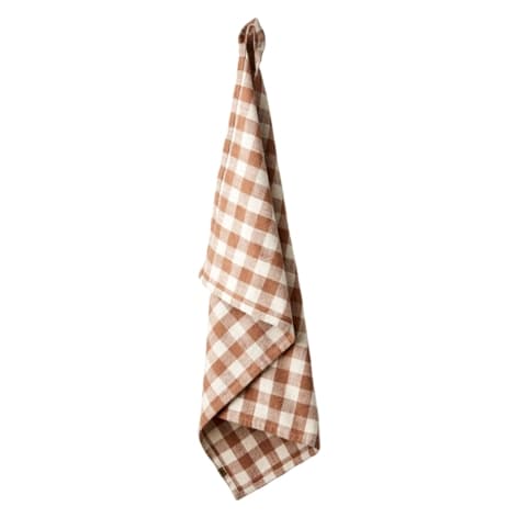 Tea Towel Ingrid Rust Brown/Ivory