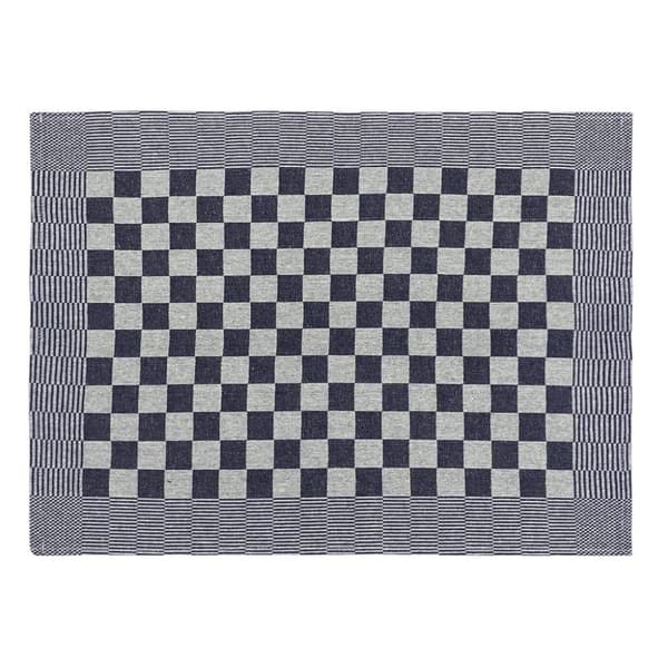 vidaXL viskestykker 20 stk. 50x70 cm bomuld blå og hvid