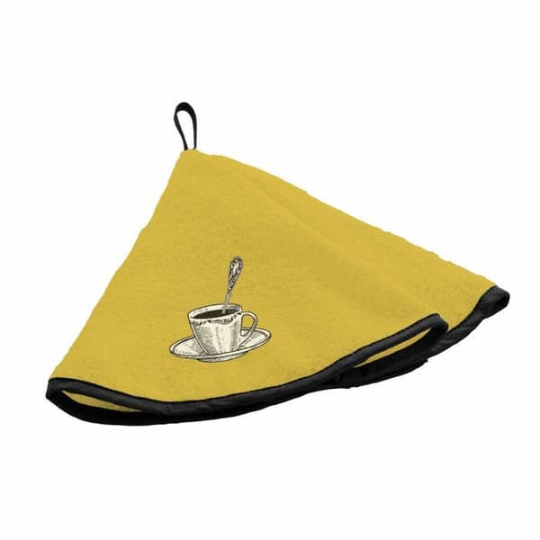 Handduk - PARIS PRIX - Kopp - 60 cm - Svamp - Gul