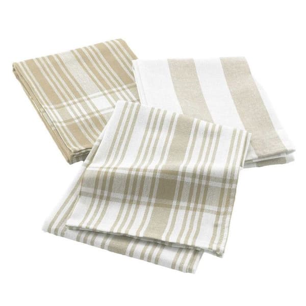 Set med 3 kökshanddukar "Bayado" 50x70cm Lin