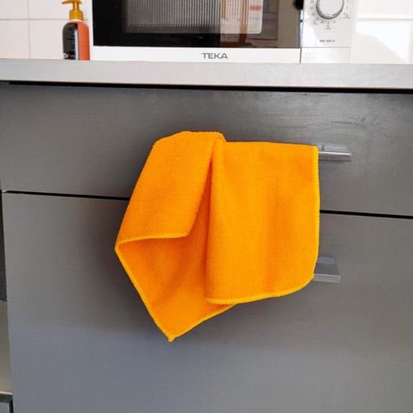 Mikrofiberhushållningsdukar - Flerfärgad - Set om 5 - 30x30cm - Ultraabsorberande - Maskintvättbara