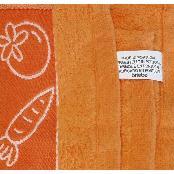 Set om 12 kökshanddukar i 100 % bomullssvampar 50 x 45 cm Briebe PC12B Multikolor 393065