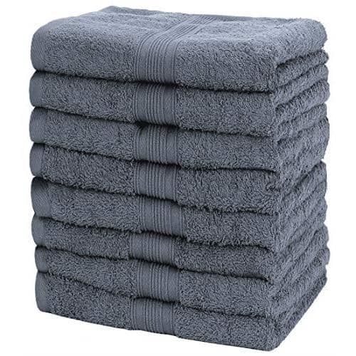 Handdukar - NATUREMARK - NM-HT0842 - Grå - 50 x 100 cm - Antracit-Grå