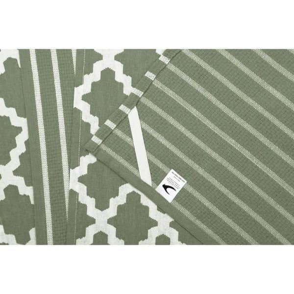 Kökshanddukar - Penguin Home - Set med 5 - 100 % bomull - Mjuk - Hållbar - Design Sage
