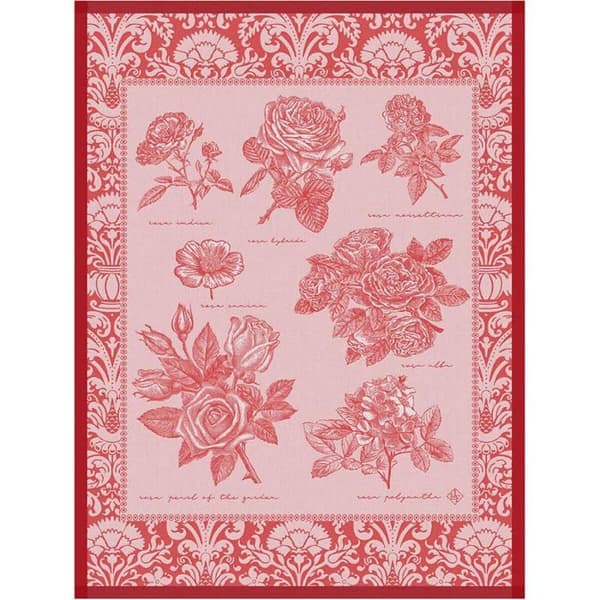 Köksduk - handduk Le jacquard franÇais - LJF-30121 - Le Jacquard Francais - Köksduk - ROSENHAVET Röd
