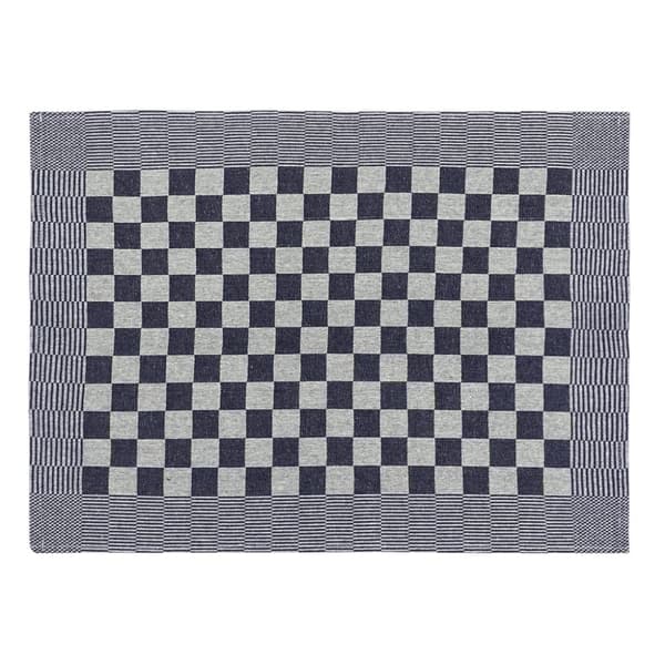 Kökshanddukar 20 st blå och vita 50x70 cm bomull