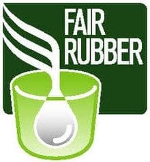 Diskhandskar i naturgummi - medium - Fair Zone