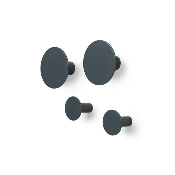 BLOMUS 65800 PONTO SET MED 4 METALL VÄGGHAKAR
